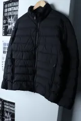 (L) UNIQLO ユニクロ ダウン アウター ジャケット Y2K Jil Sander ジルサンダー コラボ 軽量 ブラック -1733C
