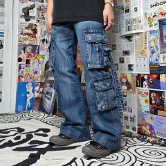 極美品✨ MACKINTOSH 現行 ノーカラーデニムジャケット リネン 短丈