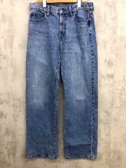 UNIQLO JW ANDERSON ユニクロ JWアンダーソン 221-476209 ストレート デニムパンツ size26/ブルー ■■ レディース
