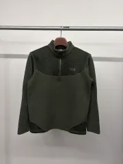 メンズ THE NORTH FACE ザ・ノース・フェイス 裏起毛 ハーフジップアップ 長袖Tシャツ プルオーバー