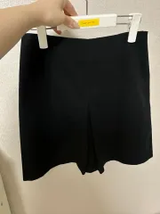 黒色 プリーツスカート ミニスカート ミディ丈スカート