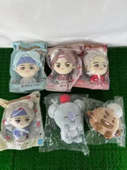 新品未開封　BTS TinyTAN 一番くじ　ぬいぐるみ　6つセット