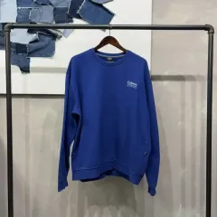 (105)TRILLION カジュアル バックプリント 起毛 スウェット 長袖 Tシャツ