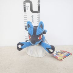 TOMY ふわっとポケモンぬいぐるみ ルカリオ 紙タグ付き 