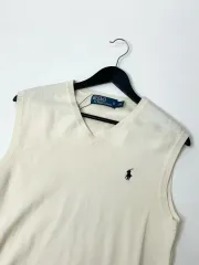 POLO RALPH LAUREN ポロラルフローレン ベージュ カラー ベスト
