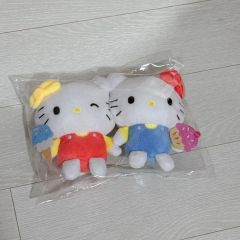雪の宿 非売品 ホワミル& ハローキティ ぬいぐるみ 三幸製菓 - メルカリ