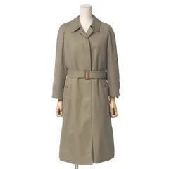 BURBERRY バーバリー ヴィンテージ ステンカラーコート サイズ9AB2 ベルテッドコート スプリングコート ノバチェック ライナー付【おすすめ】 ブランド古着【中古】20250402/RA4038