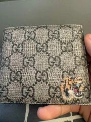 GUCCI GGスプリーム ドッグ刺繍 クラッチバッグ - メルカリ