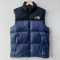 新品 THE NORTH FACE ダウンベスト ネイビー - メルカリ
