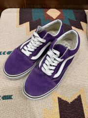 希少】27cm VANSニュージャズ PURPLE/BLACK - メルカリ