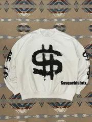 L SASQUATCH fabrix.(サスクワァッチファブリックス) ヴィンテージ スウェット シャツ 白