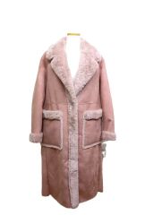 美品/希少☆モガ ダウンライナー付きロングコート ウエストベルト 20年 