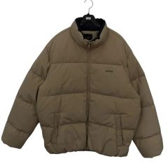 GUESS オレンジ ダウンジャケット ファー付き - メルカリ