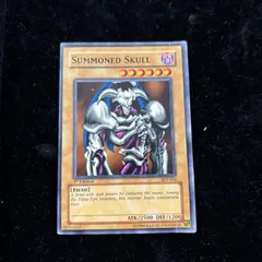 コナミ モンスター【闇】SDY-004 SUMMONED SKULL(1st Edition)