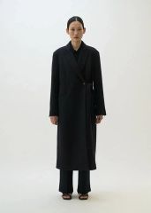disemBySiik ディゼムバイシーク 20AW バイカラー ロングコート - メルカリ