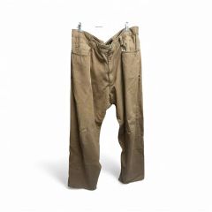GANRYU サルエルパンツ チノパン ベージュ 変形シルエット M GANRYU サルエルパンツ チノパン ベージュ 変形シルエット M - メルカリ