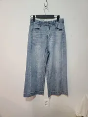 ワイド デニム パンツ L 28 29