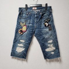 特大 STUDIO DARTISAN ハーフパンツ デニム メンズ サイズ36 - メルカリ