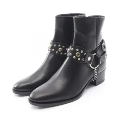 SAINT LAURENT PARIS サンローランパリ ワイアット チェーンスタッド ショート ブーツのサムネイル