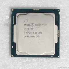 ソフマップ 〔中古品〕 Core i7 8700 〔3.2GHz/LGA 1151〕【262】のサムネイル