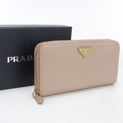 ✨Sランク・箱付き✨ PRADA 長財布サフィアーノレザー ジップ 