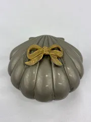 C-1.小物入れ　ジュエリーケース　アクセサリーケース　収納　貝殻　リボン　収納ボックス