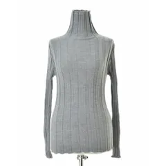 【Baserange】ADLER TURTLENECK リブ タートルネック ウール長袖ニットセーターのサムネイル