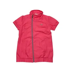 adidas アディダス クライマプルーフ 半袖 ブルゾン ジャケット レディース  Lサイズ 【送料込み】 ピンクのサムネイル