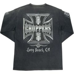 90s WEST COAST CHOPPERS ロンT L アイアンクロス - メルカリ