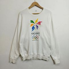 90s 長野オリンピック 公式ライセンス スウェット アメリカ製 デッド 