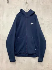 NIKE ナイキ 928483-451 Tech Fleece FullZip フーディ ジップアップ パーカー sizeS/紺 ■■ メンズ