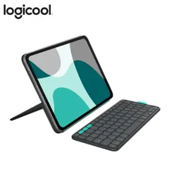 新品 【ロジクール】 FLIP FOLIO 脱着式 キーボードケース iPad Pro & iPad Air 11インチ用 グラファイト iK1185GRA