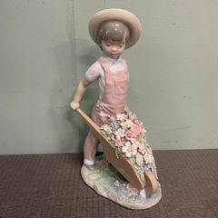 LLADRO リヤドロ 6976 揺りかごの赤ちゃん 陶器 男の子 箱無し - メルカリ