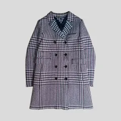 Tommy Hilfiger レディース CHECK ウール コートのサムネイル