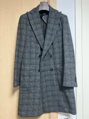 DAIZ MEN x LARDINI (ラルディーニ) グレンチェック ポロコート 48のサムネイル