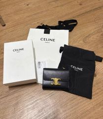 CELINE ブラック レザー キーケース - メルカリ