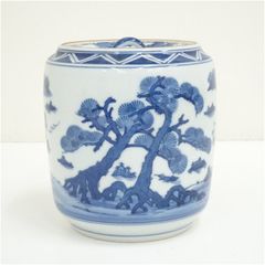珍しい 「平安白鳳」水差し 陶器の風景画 茶道具 平安白鳳（へいあんは