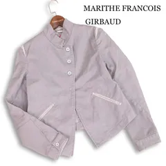 名作 希少★ MARITHE FRANCOIS GIRBAUD マリテフランソワ ジルボー 立体裁断 ハの字 ブルゾン ジャケット Sz.M レディースのサムネイル