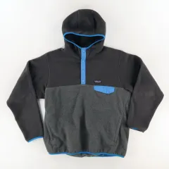 94FW パタゴニア ヴィンテージ WHO Synchilla（シンチラ） スナップ-T チャコール ブルー フリース