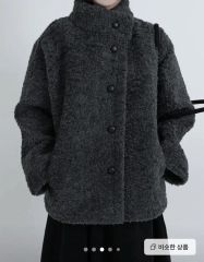 試着のみ美品 ito fukuoka over coat スモーキーピンク - メルカリ