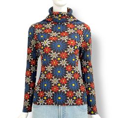 美品 PLEATSPLEASE プリーツプリーズ ISSEY MIYAKE イッセイミヤケ花柄