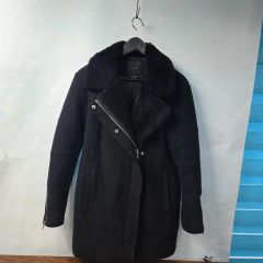 theory セオリー カシミヤブレンド ダブルフェイス フーデットコート