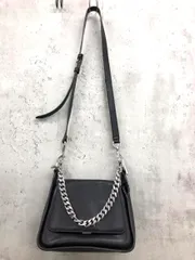 CHARLES＆KEITH チャールズアンドキース Minta ミンタ トラぺーズ ショルダー バッグ 黒 ■■ レディース