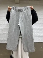 ザラ ニット トレーナー パンツ (グレー/L)