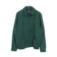 ポロ・ラルフローレン POLO RALPH LAUREN ロゴ刺繍 グリーン その他 スイングトップジャケット メンズ Used A