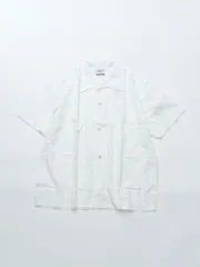Marvine Pontiak Shirt Makers マービンポンティアックシャツメーカーズ Bubbly SH White MPSM-2204S オープンカラー キューバシャツのサムネイル