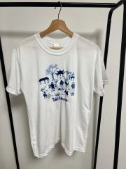ミナペルホネン 半袖Tシャツ run run run ネイビー つづく展 - メルカリ