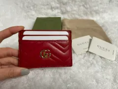 グッチ マーモント カードウォレット レッド