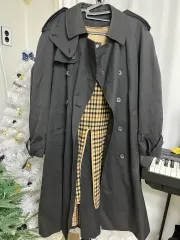 DAKS ダックス ブラック トレンチコート（取り外しライナー）のサムネイル