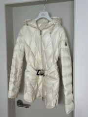 MONCLER 0 GUICHARD ダウンジャケット ムートン アイボリー - メルカリ